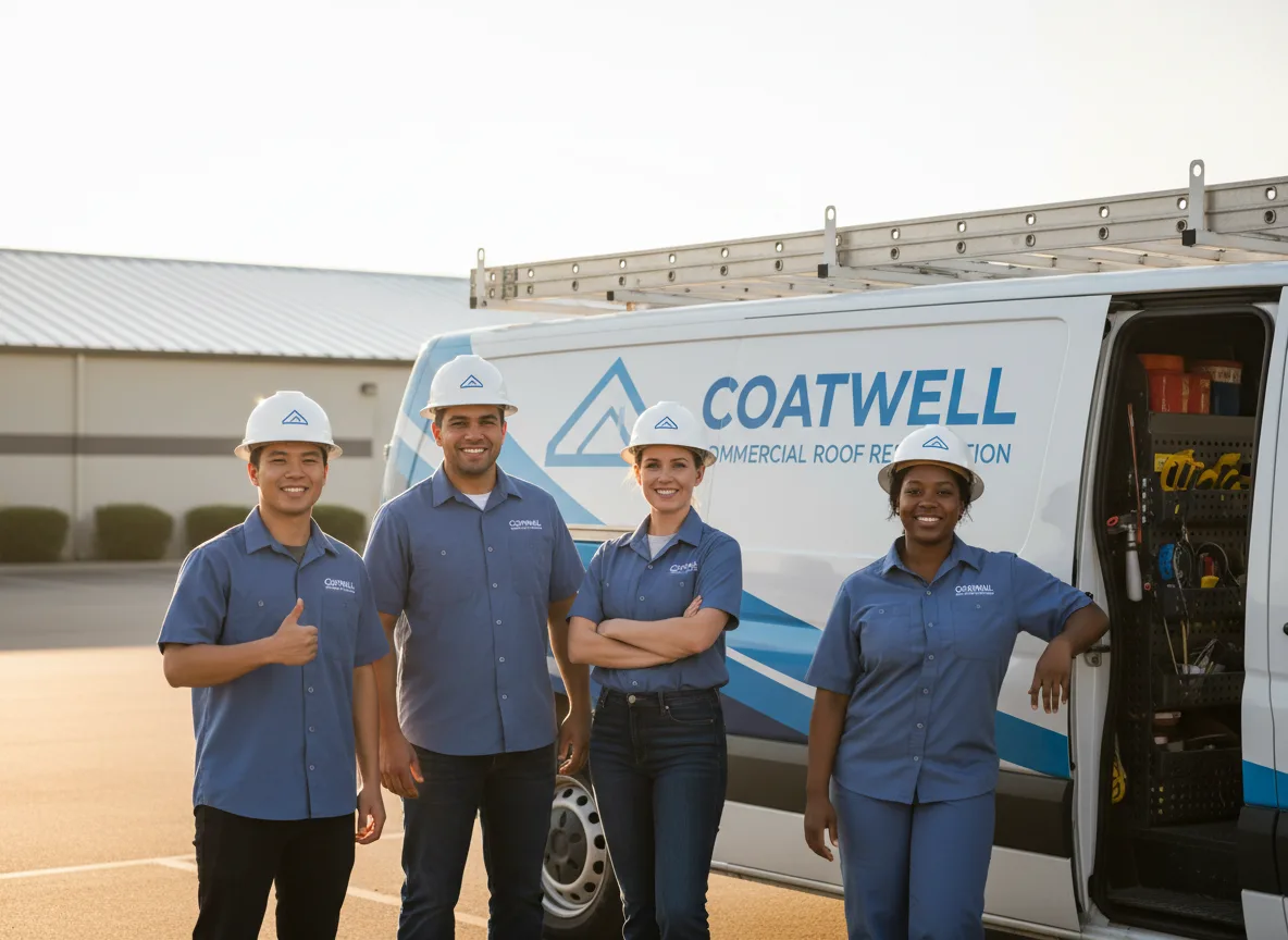 Commercial roof coating company in Ora, IN